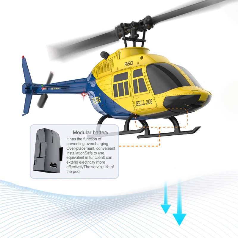 A60 RC Helicopter 2.4G 6-Aixs  - Rc Helicopter Nitro 评论和价格