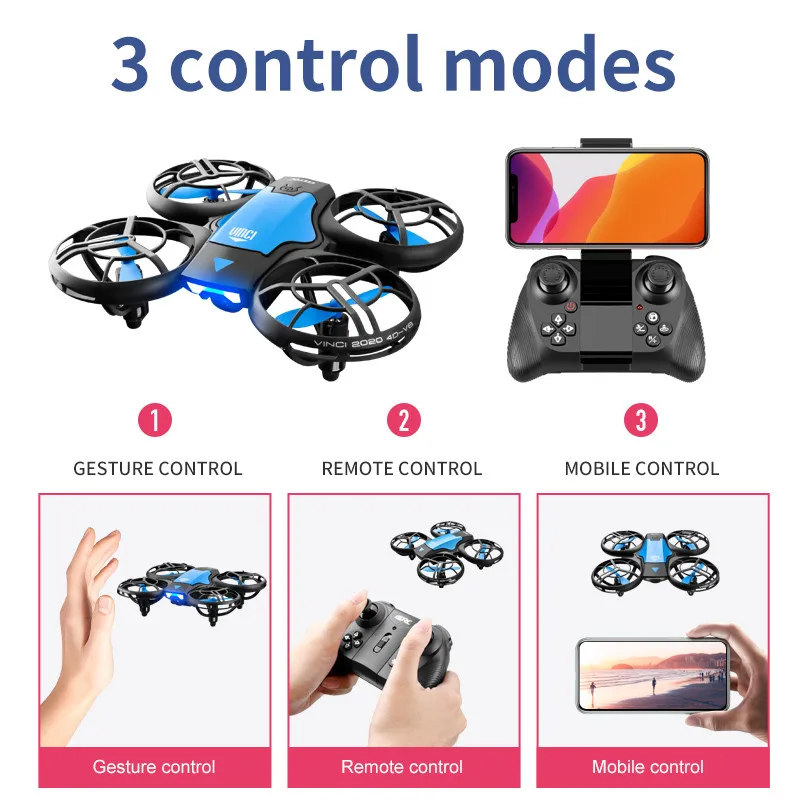 V8 New Mini Drone 4K Professio - Rc Helicopter Mini 评论和价格