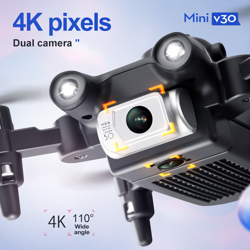 Mini V30 WiFi FPV Drone With 4 - Rc Helicopter Mini 评论和价格