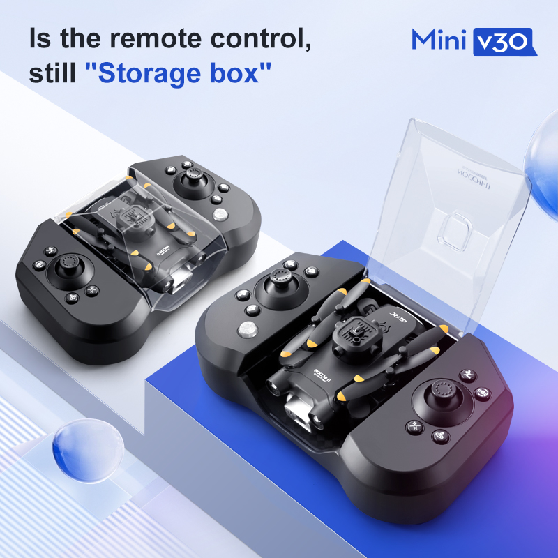 Mini V30 WiFi FPV Drone With 4 - Rc Helicopter Mini 评论和价格