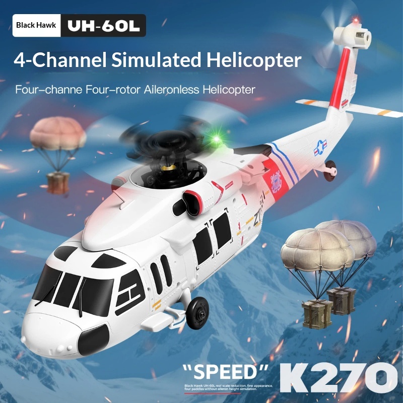 Wltoys K270 Black Hawk Uh 60l  - Rc Helicopter Gyro 评论和价格